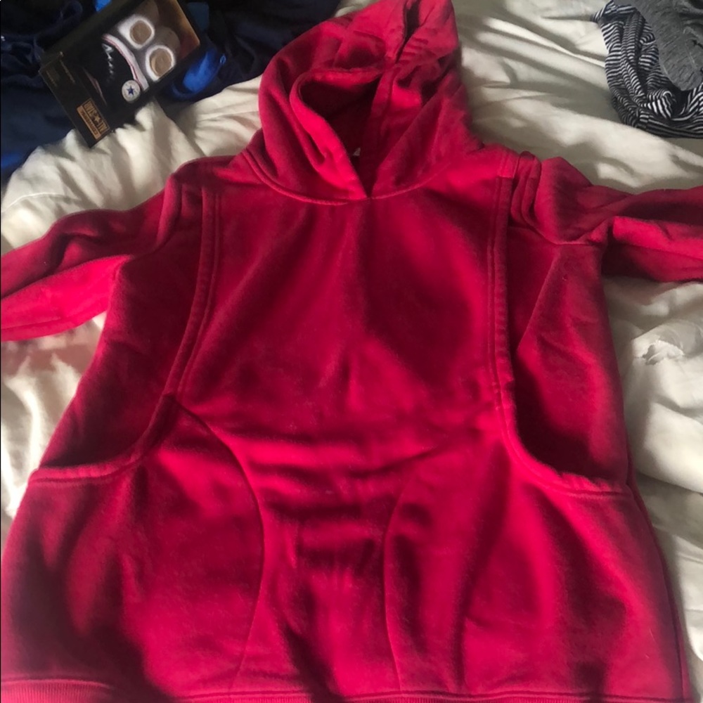 Latched Mama heavy Nursing Hoodie XL hot pink